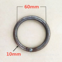 加工箱包铁圈圆环定做碳钢焊接O型环金属圆环吊环平口闭口圆圈环
