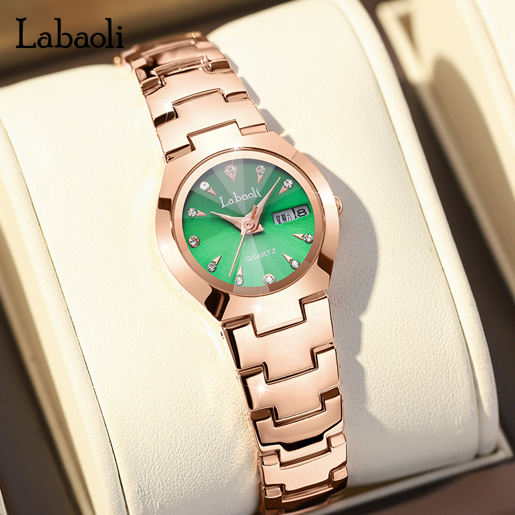 拉宝丽品牌手表热卖潮流女款手表 防水休闲时尚商务石英表批发