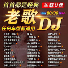 老歌DJ车载音乐U盘精选成名金曲全dj百听不腻老歌网红新唱无损MP3