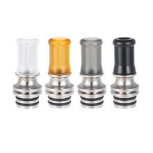 跨境新款510烟嘴加长树脂滴嘴 510drip tip 510鹦鹉螺雾化器吸嘴