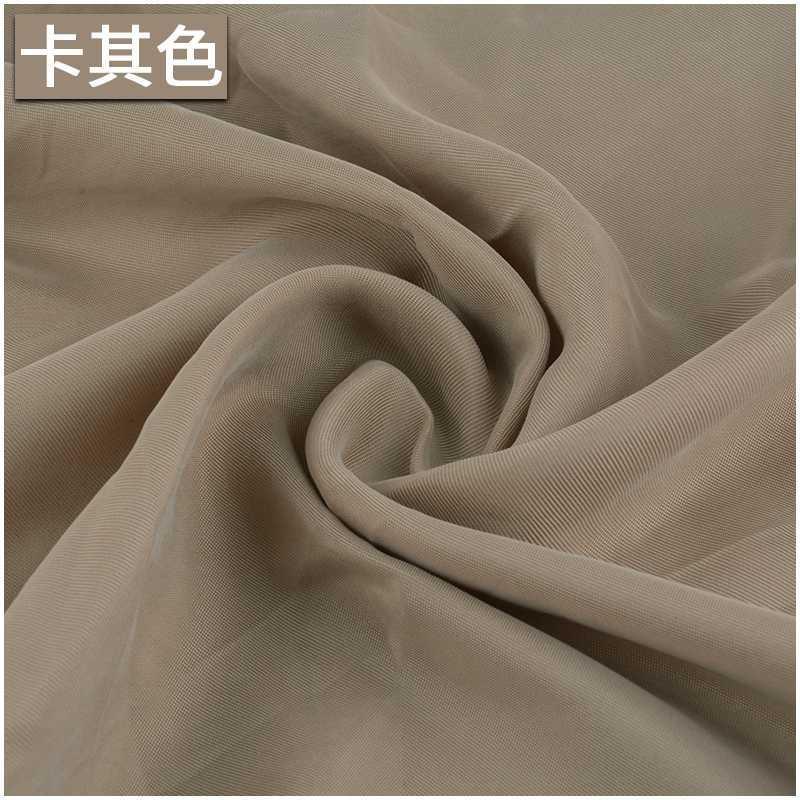 铜氨丝面料重磅砂洗纯色丝布料女装真丝复古服装上衣裤子