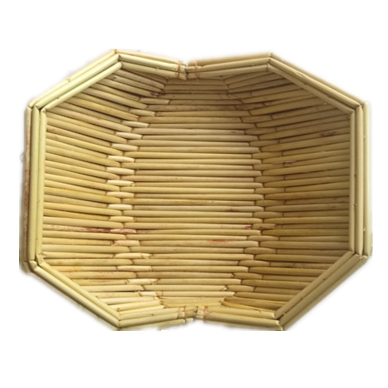 纯手工高粱杆馒头筐家用水果蔬菜篮馍筐包子饺子托盘厨房用品