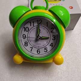 双音版音乐闹钟 夜光电子时钟 学生床头音乐打铃闹钟批发