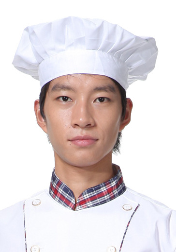 新颖鼎恒酒店工作厨师帽 餐饮酒楼帽 新款糕点师帽批发工装,制服