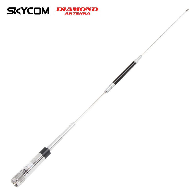diamond 钻石 nr760r uv双段车载对讲机天线 高增益苗子 77cm