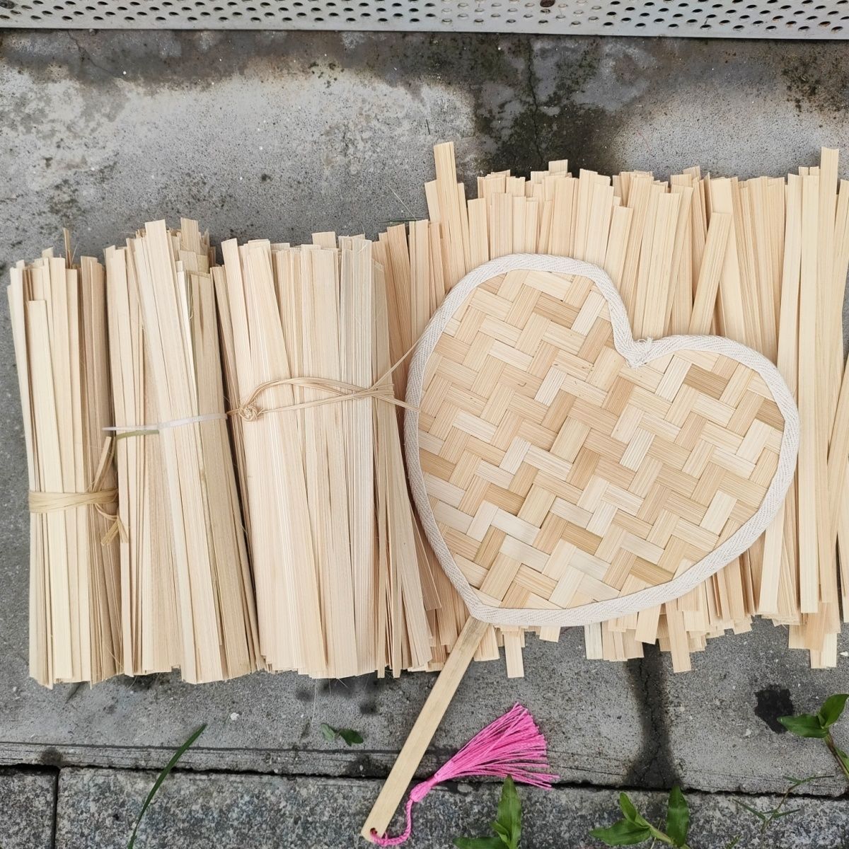 编织竹篾条竹编竹片幼儿儿童手工特价竹条学生diy手工扇灯笼鱼灯