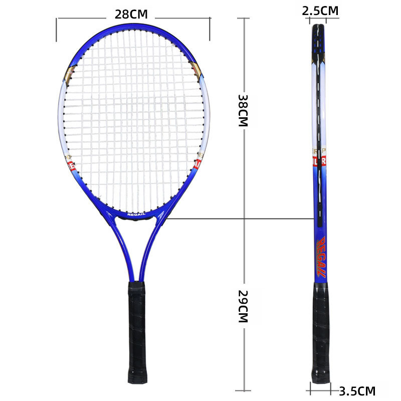 Tennis Rackets 27-Inch Aluminum Alloy Adult Youth Primary Tennis Rackets