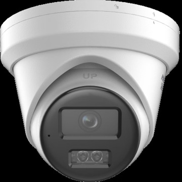 海康威视(hikvision)摄像头 400万星光红外海螺型网络高清poe