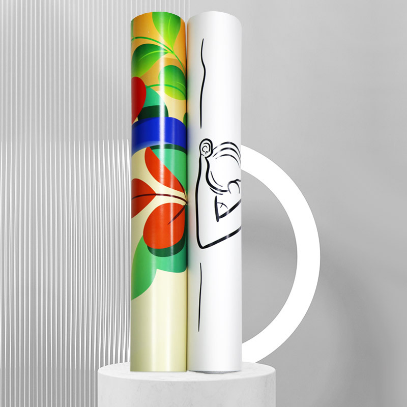 5mm卡通色彩打印版pu橡胶瑜伽垫家用专用运动健身舞蹈土豪垫包邮