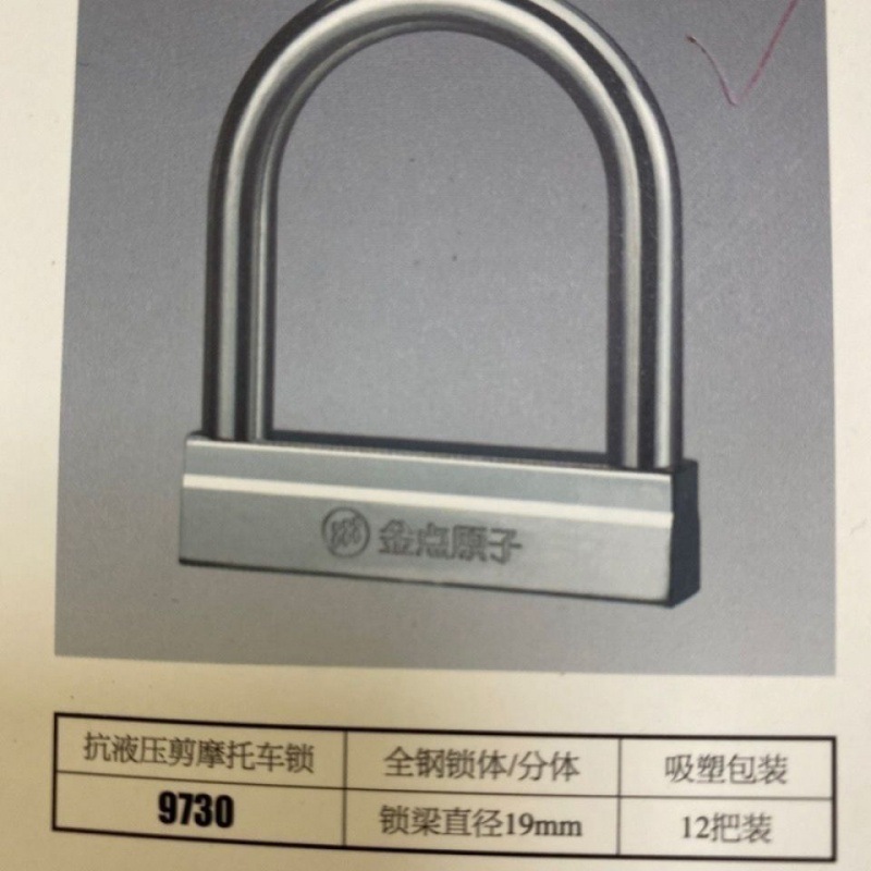 金点原子雅迪爱玛台铃各种摩托车三轮车电动车轮胎锁