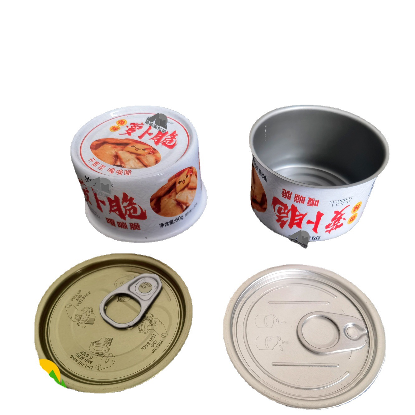 酱类罐头盒包装80克85克宠物罐头易拉罐大米罐拉抻罐饮料罐密封罐