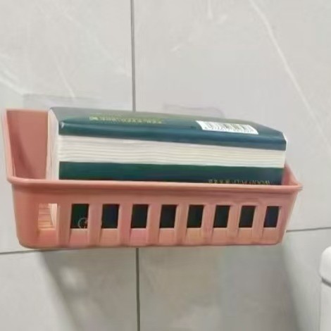 卫生间纸巾架批发家用简约塑料免打孔壁挂式洗手间纸巾盒