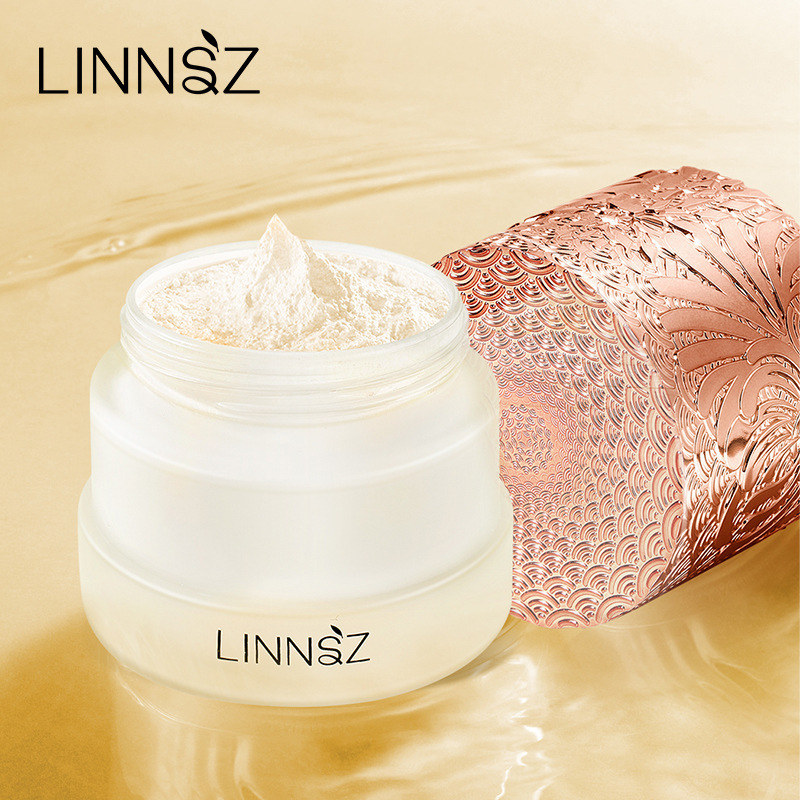 Linnsz LINNSZ Ganoderma Pearl Noble Lady Fair Cream Hydrating Moisturizing Facial Cream Soft Brightening Skin Color Facial Skin Care Authentic