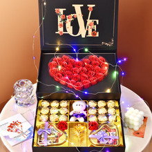 德芙巧克力礼盒装糖果生日情人节520礼物送女友儿童零食创意礼品