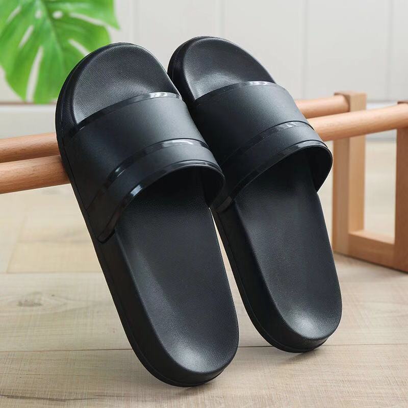 Women's Summer Outdoor Slippers Dormitory Korean Style Ins Harajuku Style New Fashion All-Matching Indoor Soft Bottom Sandals Simple