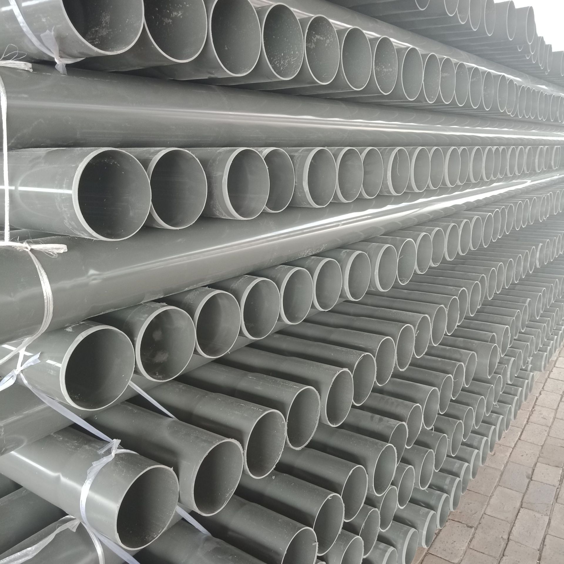 厂家供应pvc农田灌溉管125园林绿化pvc低压输水管道pvc