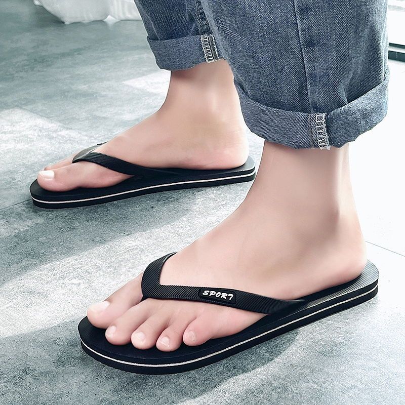 2021 Crocodile Slippers Men's Summer New Fashion Internet Celebrity Flip Flops Men's Outerwear Personality Beach Shoes Sandals