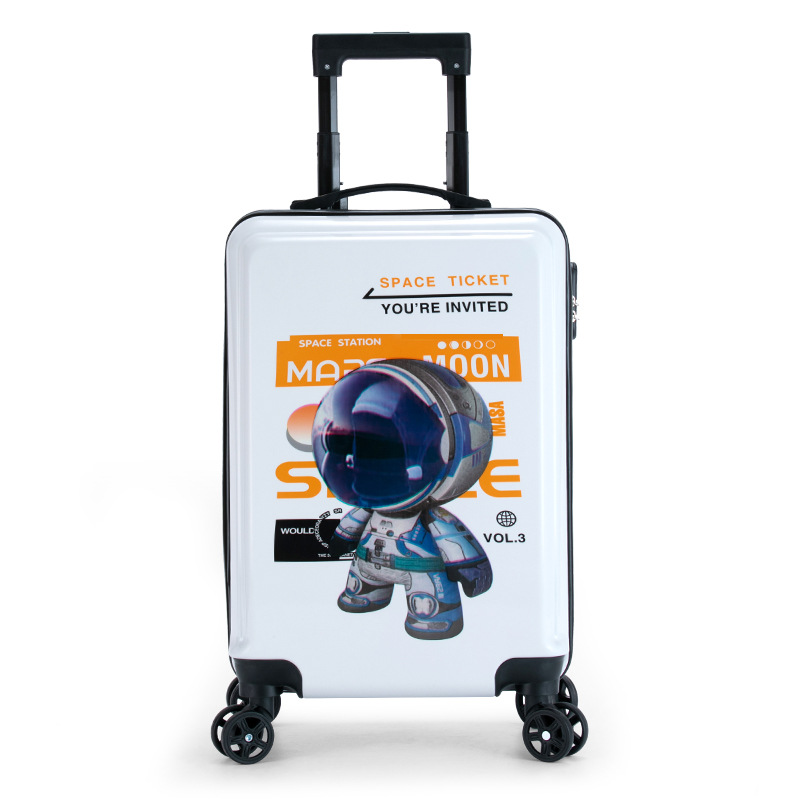 Cartoon Children's Trolley Case 18-Inch Student Luggage Universal Wheel Outdoor Travel Boarding Bag Children's Suitcase