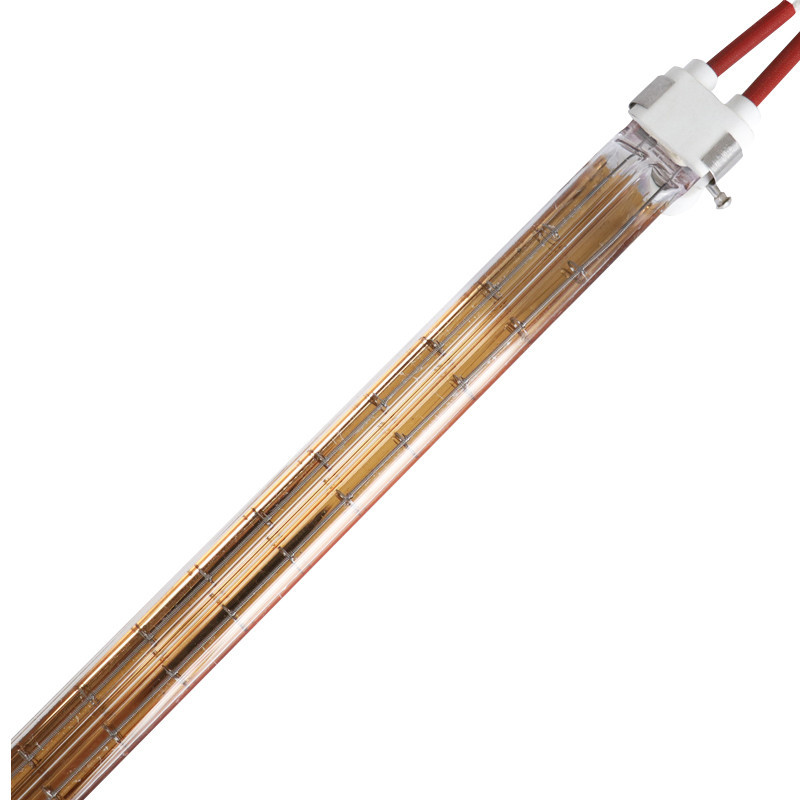 印刷机镀金红外线灯管短波近红外石英加热灯烤箱黄金石英灯