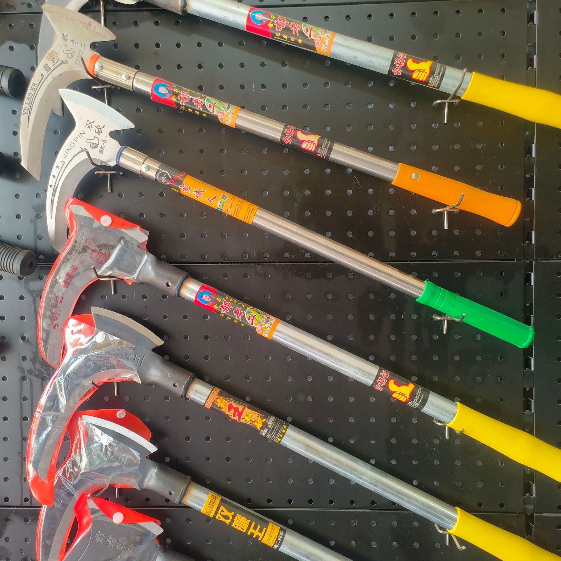 高锰钢双砍镰刀 农用收割秸秆割草 砍树枝砍柴刀割砍双砍镰刀