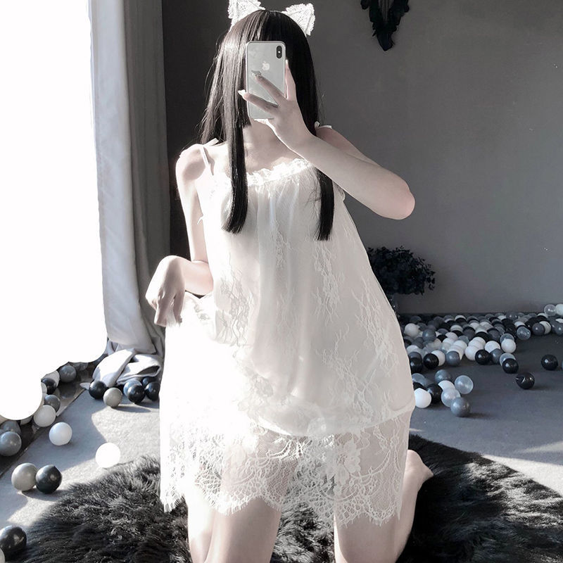 【精品】情趣内衣套装制服诱惑花嫁婚纱jk女仆角色扮演白丝黑丝袜