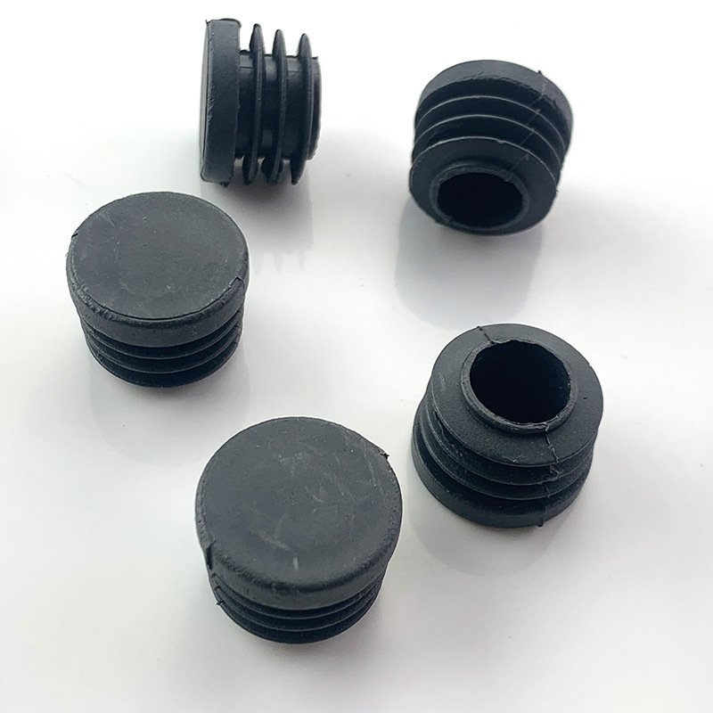 隆众塑料 22mm圆塑料堵头 塑料管堵圆形塑料脚盖塑料管盖22圆管塞