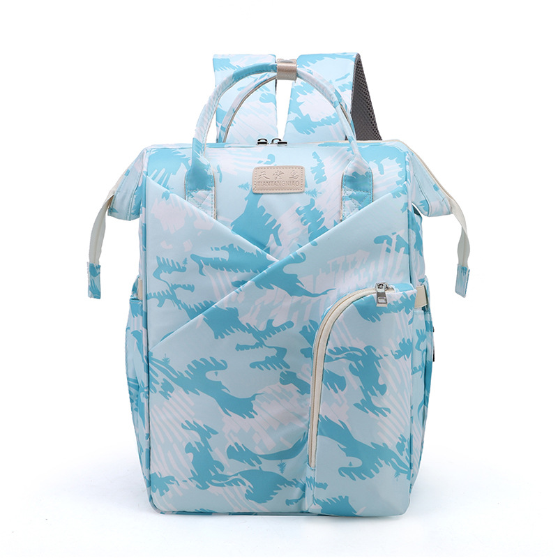 Mummy Bag Shoulder Large-Capacity Backpack New Fashion Mom out Insulation Hand-Carrying Multifunctional Baby Diaper Bag