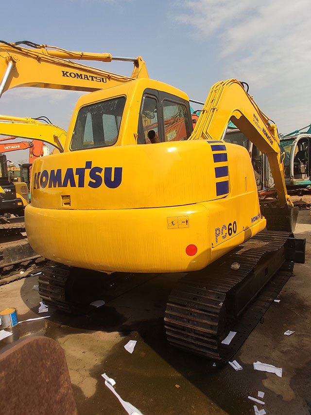 出售小松6吨挖机 komatsu pc60-7 二手小松挖掘机 勾机-阿里巴巴