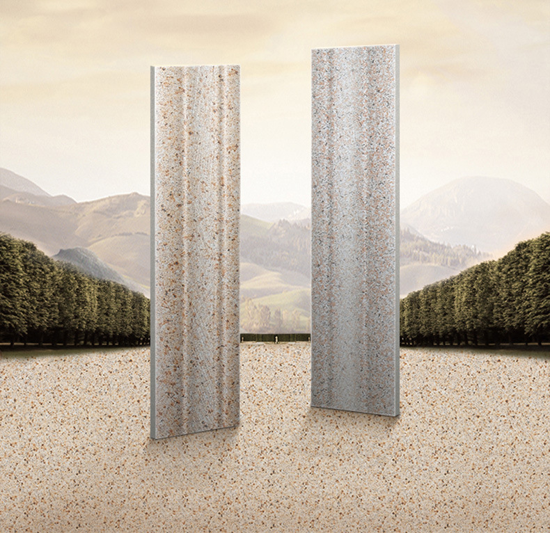 别墅包窗套线外墙砖包边包角配套仿大理石边框外墙瓷砖100x600