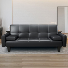 小户型客厅多功能可折叠两用沙发床双人三人简易组合皮布艺沙发
