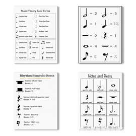 音乐符号帆布画 跨境热销样板间酒店装饰画 教室客厅卧室玄关挂画