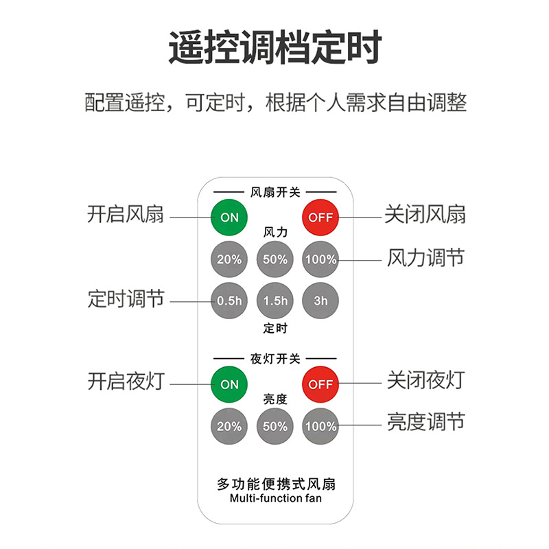 Fan Dormitory Little Fan Student Upper Bunk Summer Lower Bunk Bedroom Ceiling Fan Small Mute Charging Bed Fan