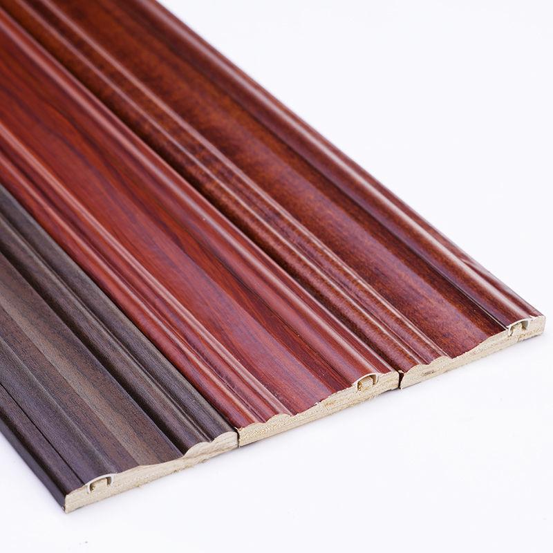 实木门套线免漆包覆窗套线生态板同色配套垭口门封边装饰压边线条