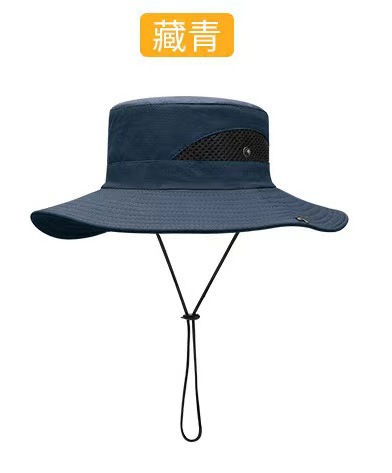 Sun Hat Jungle Hat Summer Outdoor Fishing Hat Big Head Circumference Breathable Big Brim Hat Sun Protection Fisherman Hat Printing