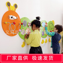 幼儿园墙面玩具益智墙上玩具VIGA/唯嘉儿童玩具墙益智区墙面游戏