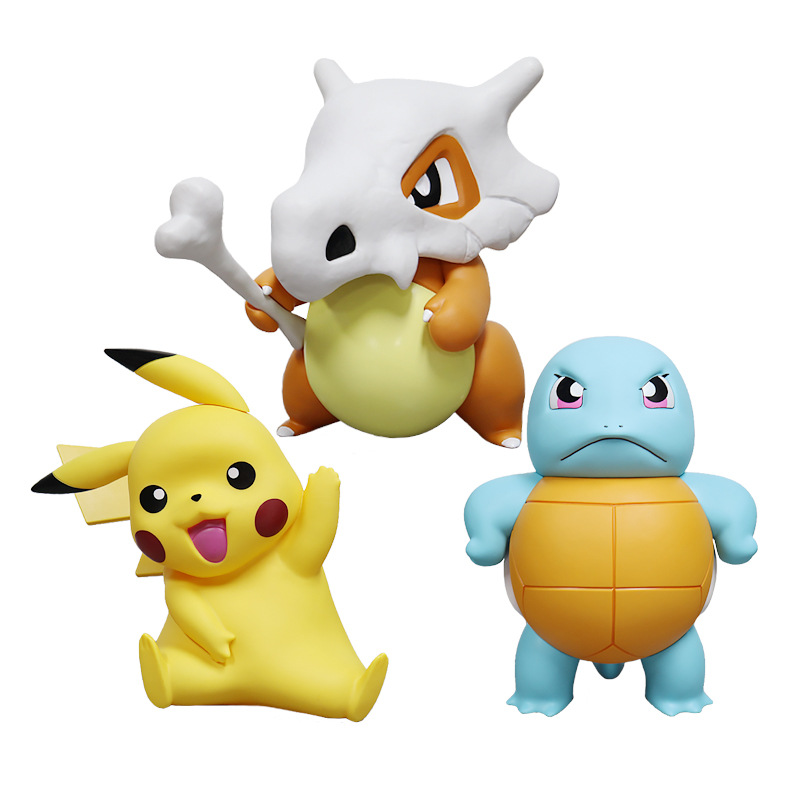 Aojiao Squirtle Caracala Pickup Anime Garage Kits Pokémon 1 to 1 Large Model Ornament Decoration