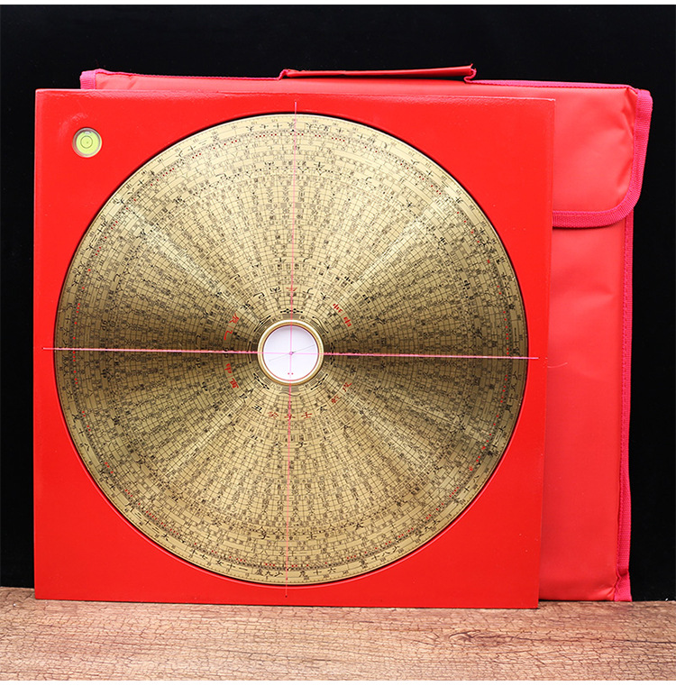 罗国源电木一尺二12寸42层三元三合综合盘纯铜风水罗盘罗经仪批发