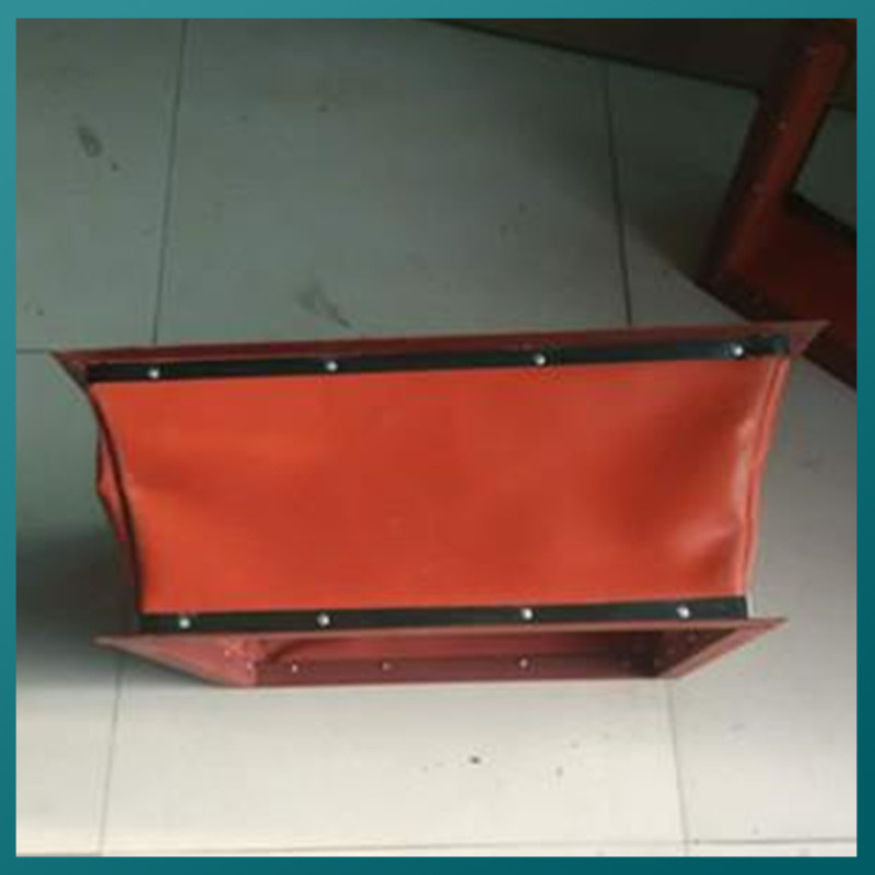 生产震动筛硅胶软连接 弹性软连接 定制方形法兰硅胶软连接