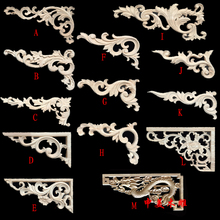 东阳木雕实木花格角花背景墙吊顶门楣垭口装饰中式仿古枪角梁托