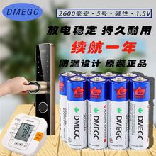 DMEGC 5号电池2600毫安 小米德施曼凯迪仕智能密码锁电池血压计电