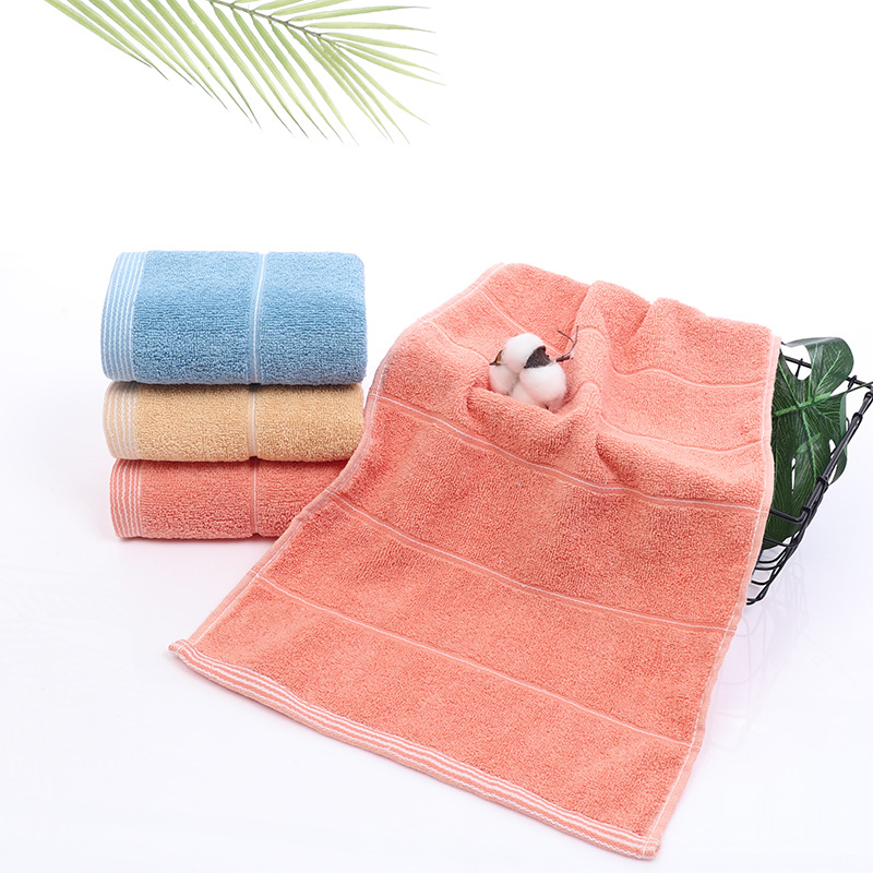 Thickening Towel Wholesale Adult plus Size Absorbent Good Business Cotton Towel Home Gifts Promotional Embroidery Logo