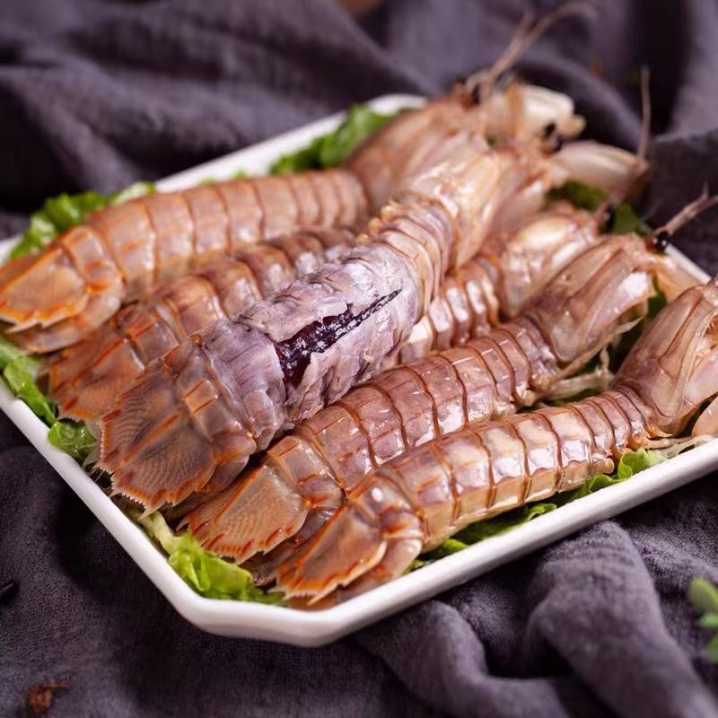 皮皮虾鲜活椒盐香辣冷冻熟冻碳烤麻辣新鲜带膏批发虾咕虾婆-阿里巴巴