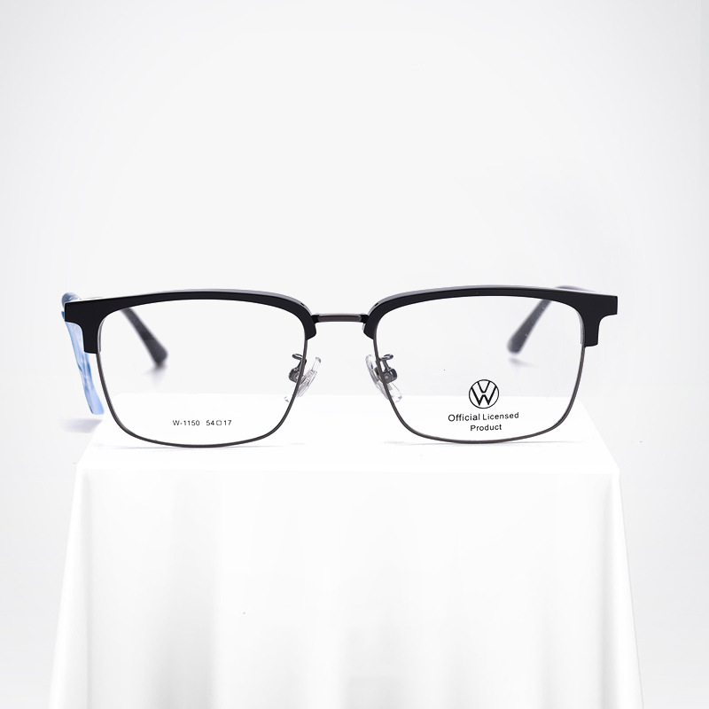 德国大众男士小脸型板材镜框复古全框近视眼镜架休闲1150