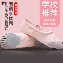 昌余舞蹈鞋女成人儿童软底练功女童肉色猫爪形体民族跳舞中国芭蕾