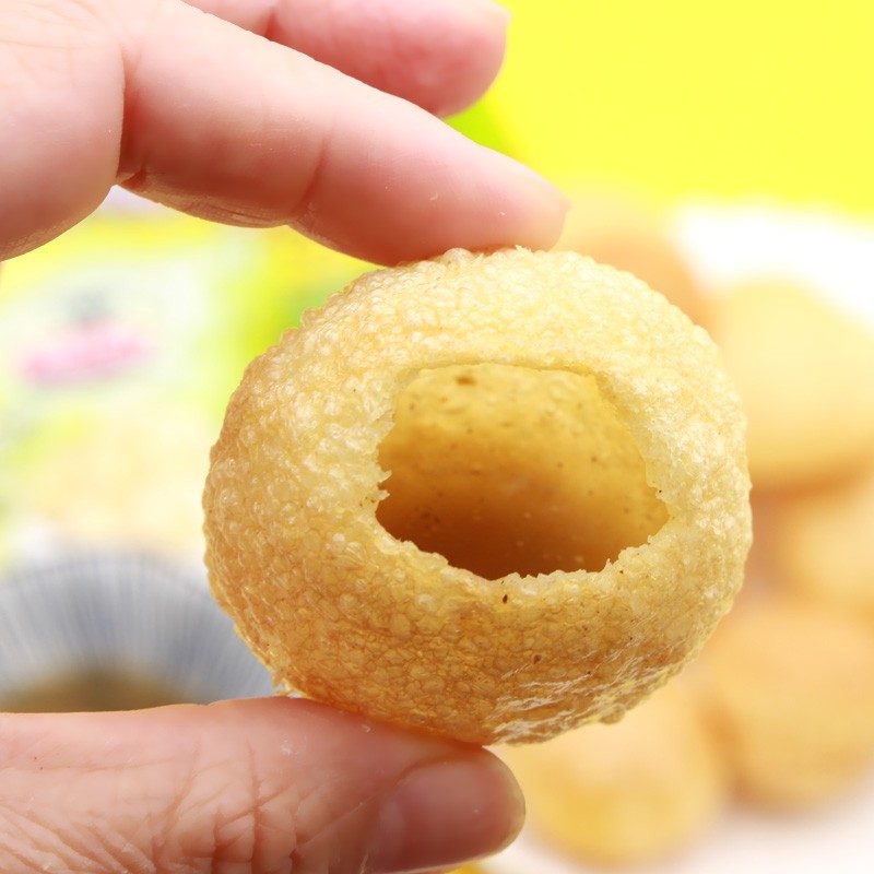 印度脆脆球抖音网红小吃炸空心球土豆街头饼零食品特产美食原装