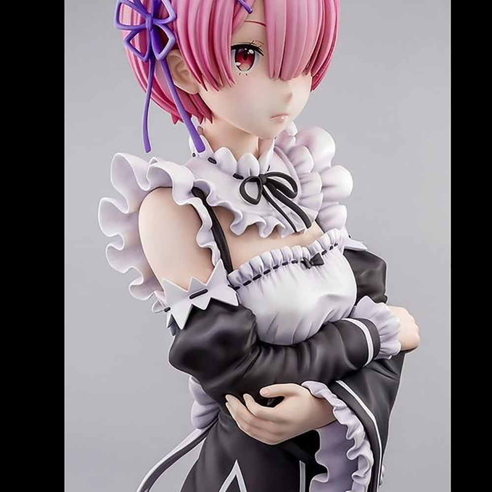 三雷gk 工厂拉姆1比1雕像 雷姆全身像 拉姆 手办 gk