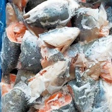 三文鱼头速冻三文鱼烧烤煲汤食材海鲜水产餐饮食材400/600克商用