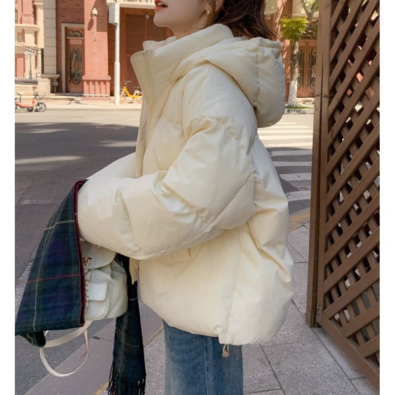 2023 New Padded Coat Short Korean Style Cotton Clothing Cotton Coat Women's Loose Autumn Winter Coat Cotton-Padded Jacket