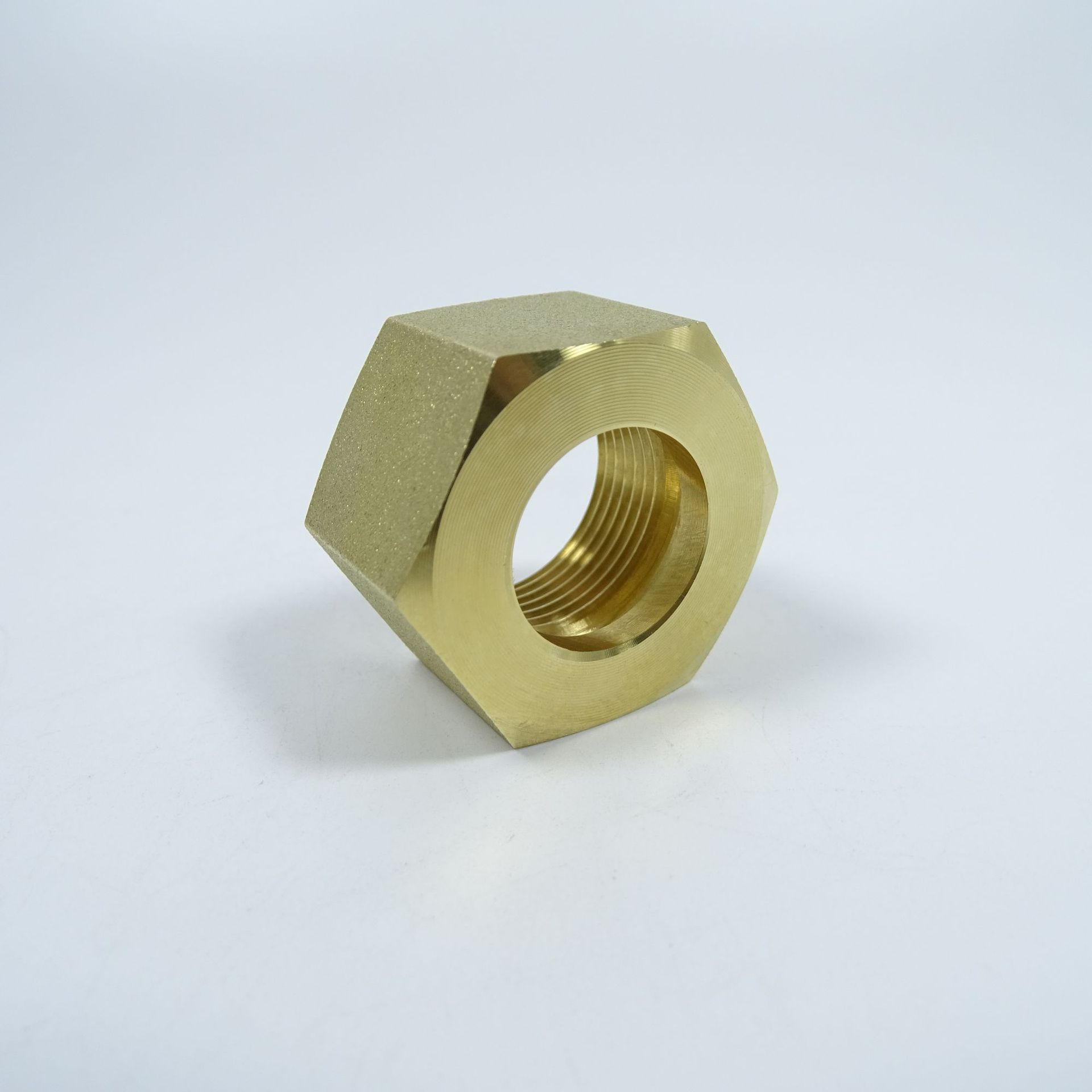 非标定制 纯铜六角螺帽 铜螺母 铜制螺栓帽螺丝母紧固件 铜件车件