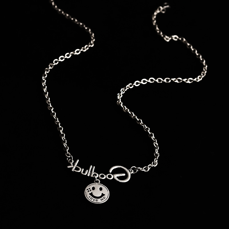 笑脸goodluck银项链-阿里巴巴